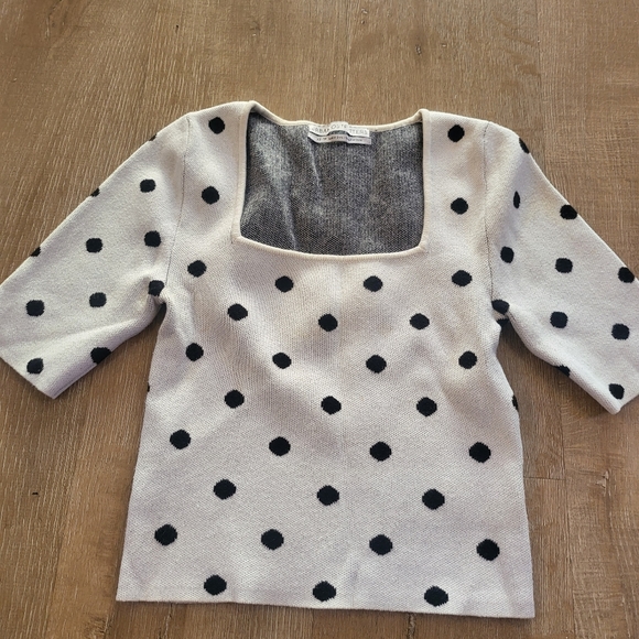 Urban Outfitters Polka-dot Shirt Size XS - Picture 1 of 6